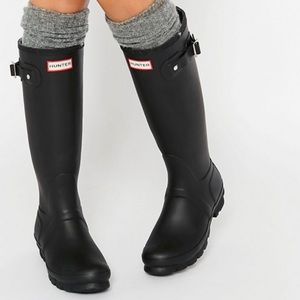 Black Hunter rain boots